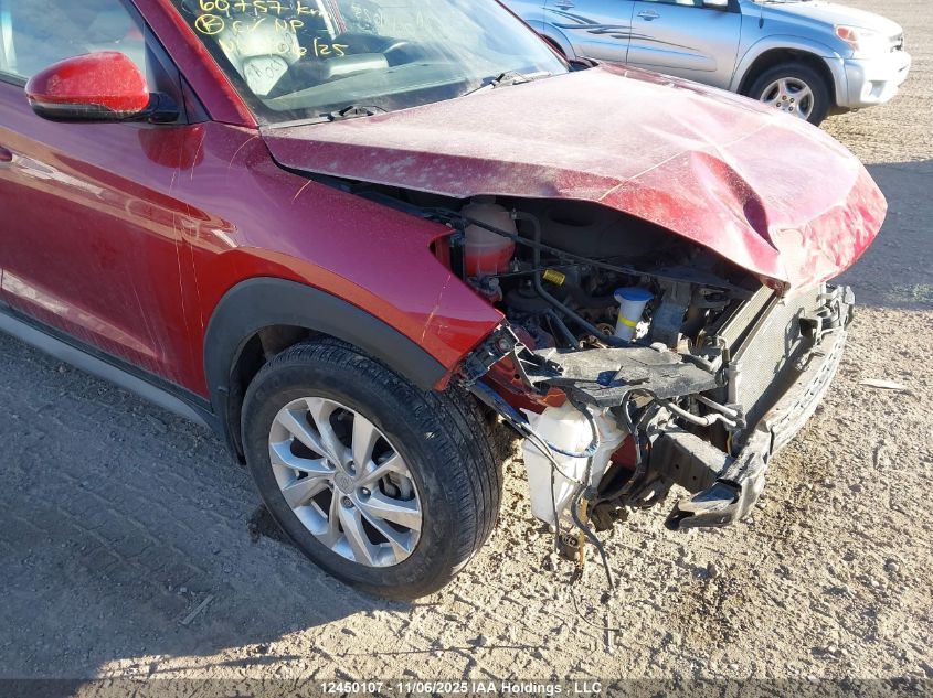 2021 Hyundai Tucson Preferred Awd With Sun And Leather Package VIN: KM8J3CA47MU407709 Lot: 12450107