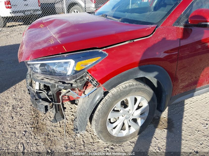 2021 Hyundai Tucson Preferred Awd With Sun And Leather Package VIN: KM8J3CA47MU407709 Lot: 12450107