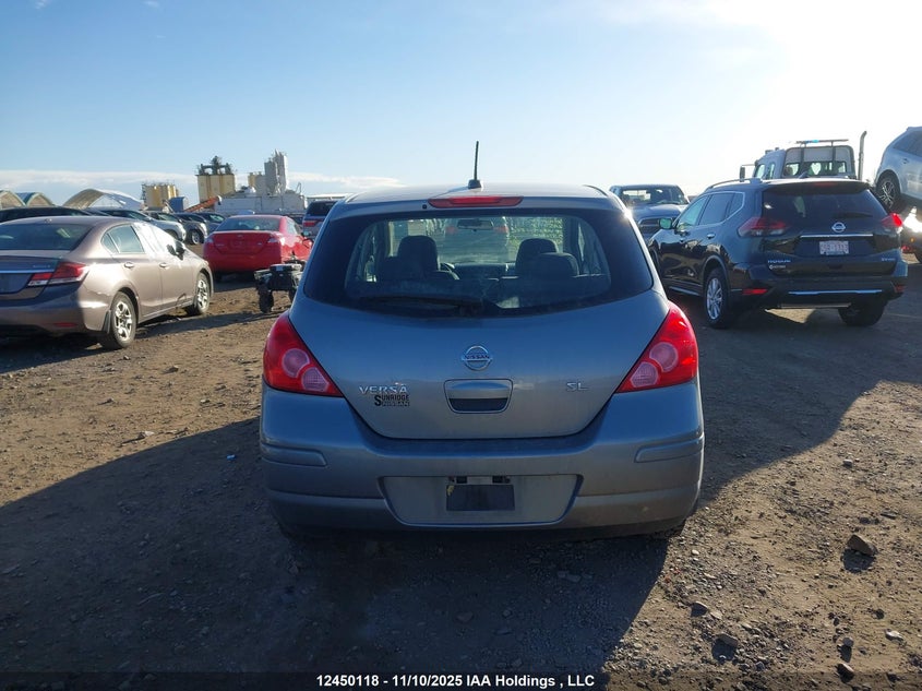 2008 Nissan Versa 1.8Sl VIN: 3N1BC13E58L370214 Lot: 12450118