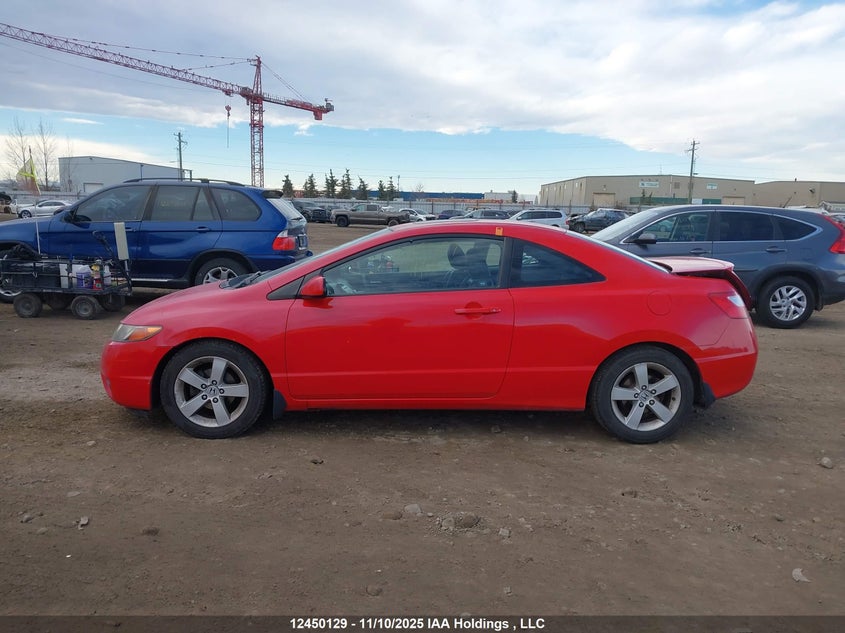 2008 Honda Civic Exl VIN: 2HGFG12978H008466 Lot: 12450129