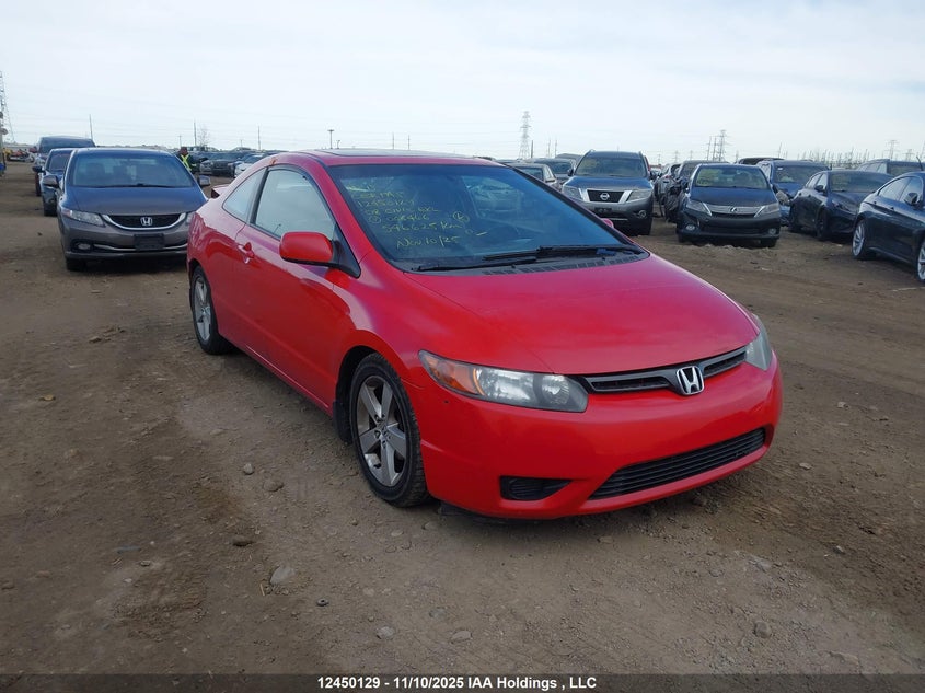 2HGFG12978H008466 2008 Honda Civic Exl auction photo 1