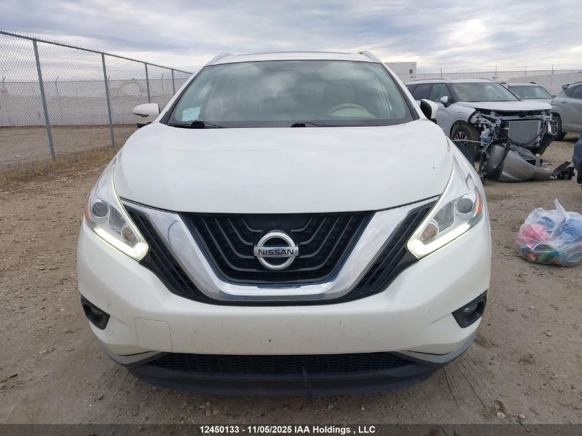 2016 Nissan Murano S/Sl/Sv/Platinum VIN: 5N1AZ2MH9GN100242 Lot: 12450133