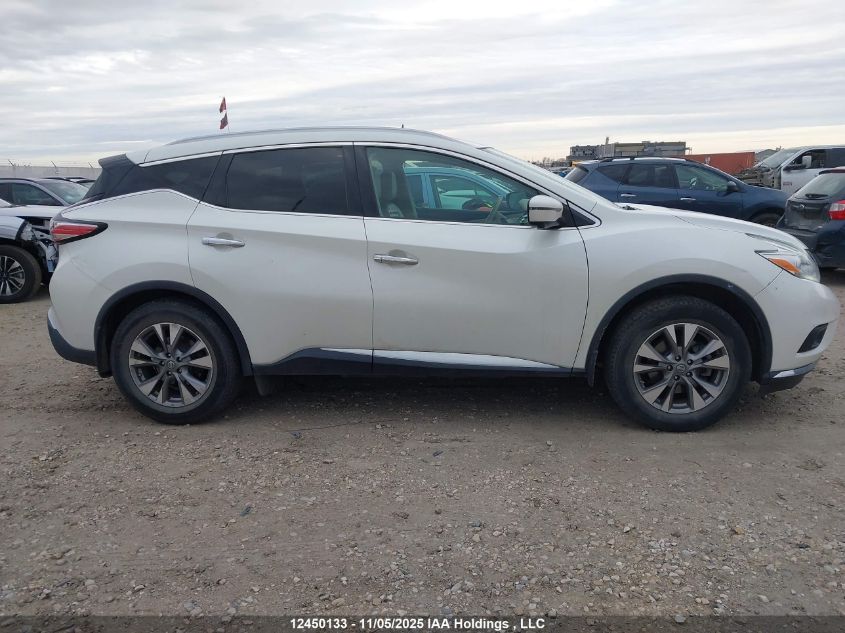 2016 Nissan Murano S/Sl/Sv/Platinum VIN: 5N1AZ2MH9GN100242 Lot: 12450133