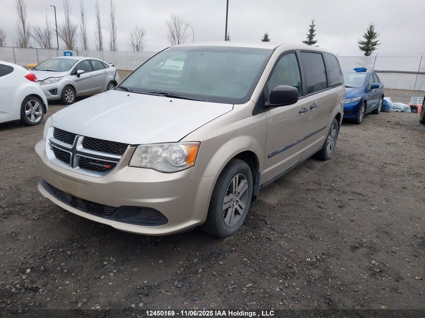 2C4RDGBG6DR622080 2013 DODGE CARAVAN photo no. 2
