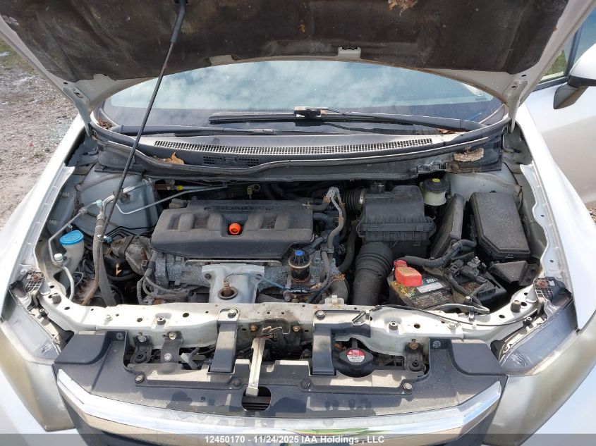 2012 Honda Civic Lx VIN: 2HGFB2F47CH109616 Lot: 12450170