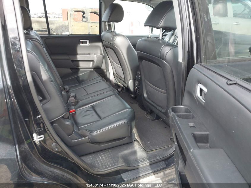 2014 Honda Pilot Touring VIN: 5FNYF4H91EB502701 Lot: 12450174