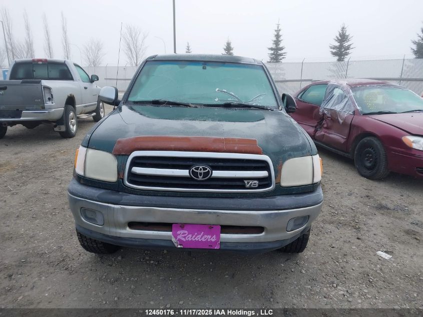 2000 Toyota Tundra Access Cab/Access Cab Sr5 VIN: 5TBBT4417YS017938 Lot: 12450176
