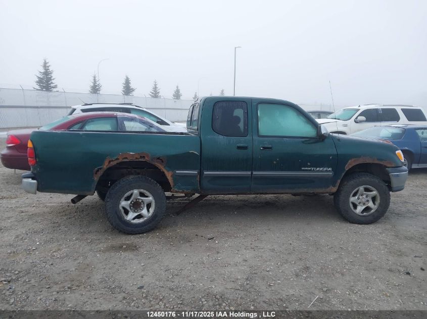 2000 Toyota Tundra Access Cab/Access Cab Sr5 VIN: 5TBBT4417YS017938 Lot: 12450176