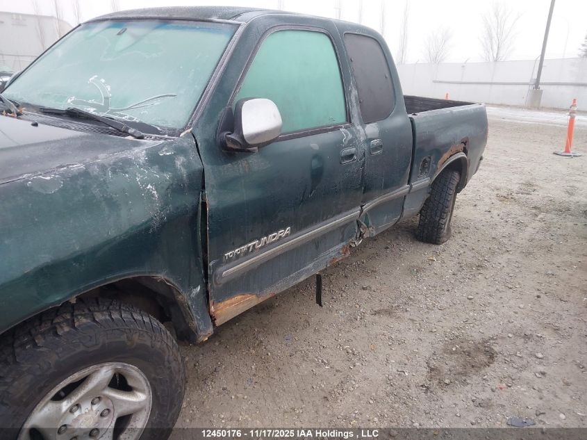 2000 Toyota Tundra Access Cab/Access Cab Sr5 VIN: 5TBBT4417YS017938 Lot: 12450176