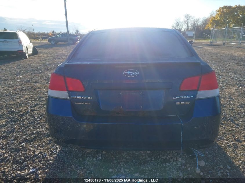2011 Subaru Legacy 3.6R Premium VIN: 4S3BMJG65B2246272 Lot: 12450178