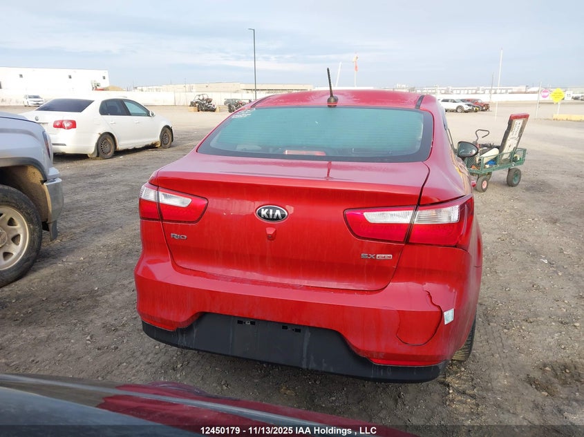 2016 Kia Rio Ex/Ex+ W/Sunroof/Lx/Lx+/Lx+ Eco/Sx VIN: KNADN4A39G6598256 Lot: 12450179
