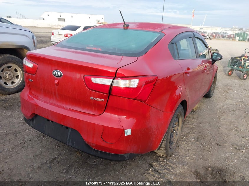 2016 Kia Rio Ex/Ex+ W/Sunroof/Lx/Lx+/Lx+ Eco/Sx VIN: KNADN4A39G6598256 Lot: 12450179