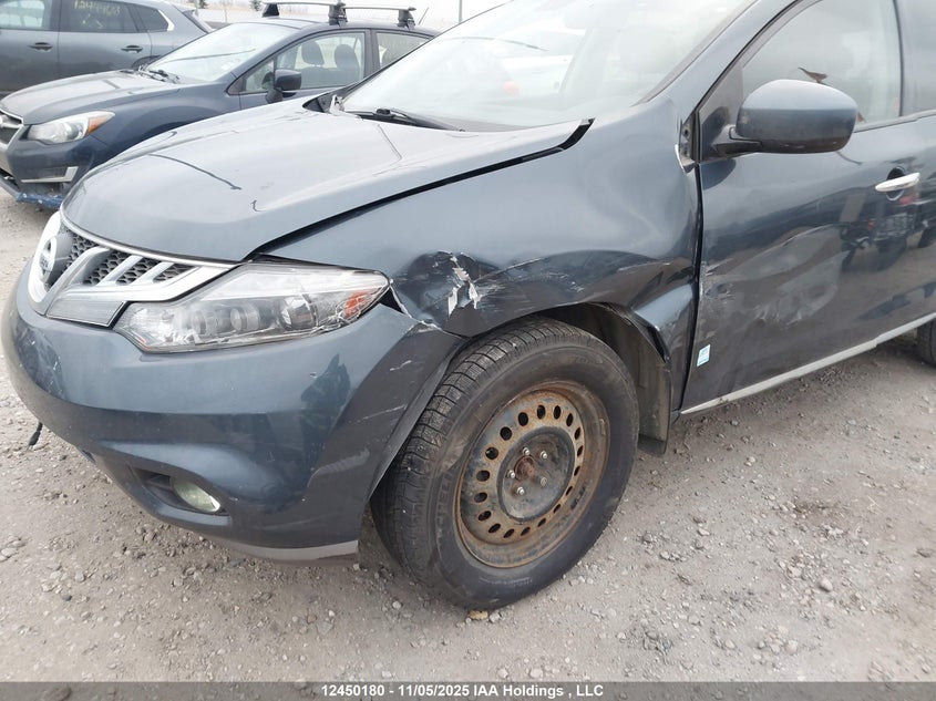 2011 Nissan Murano Sl VIN: JN8AZ1MW4BW183955 Lot: 12450180