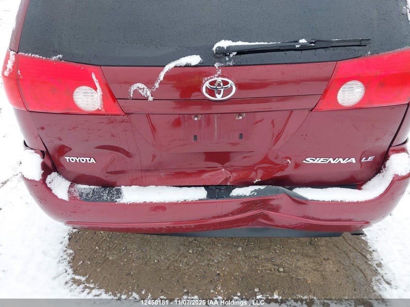 2006 Toyota Sienna Ce/Le VIN: 5TDZA23C76S450031 Lot: 12450181