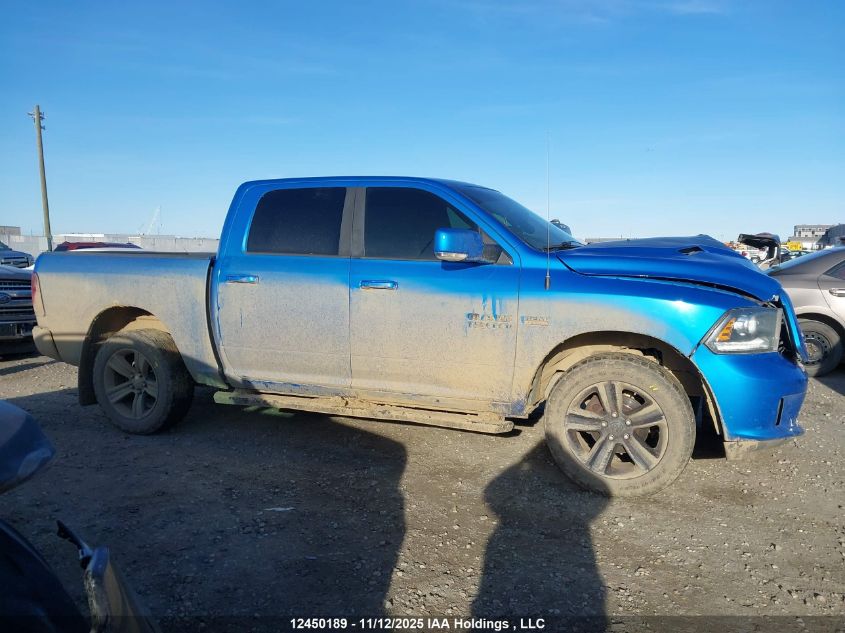 2018 Ram 1500 Sport VIN: 1C6RR7MT1JS201106 Lot: 12450189