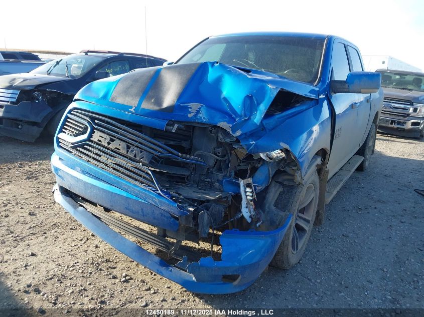 2018 Ram 1500 Sport VIN: 1C6RR7MT1JS201106 Lot: 12450189