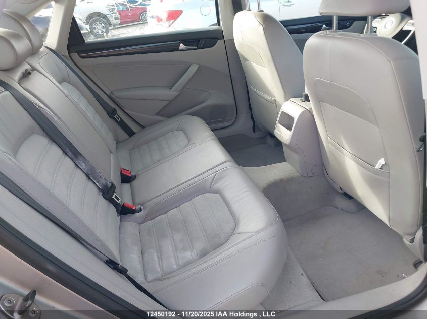 2012 Volkswagen Passat 2.0 Tdi Highline VIN: 1VWCN7A30CC086426 Lot: 12450192