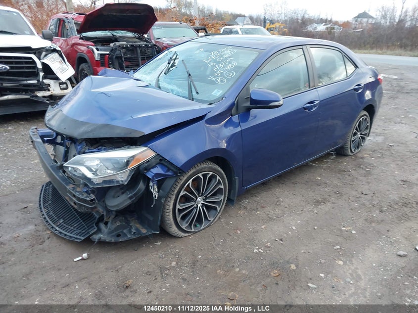 2T1BURHE0GC597488 2016 TOYOTA COROLLA photo no. 2