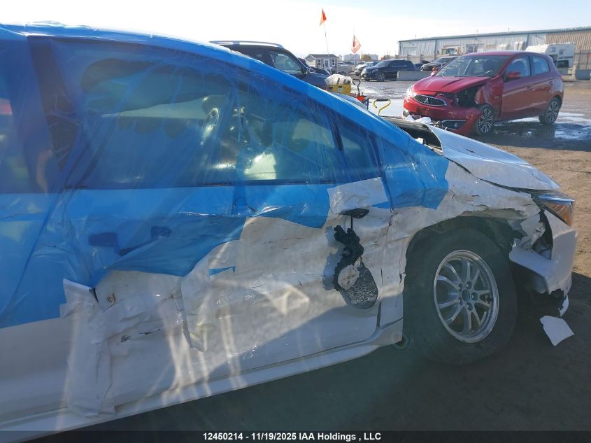 2022 Toyota Corolla Hybrid Base W/Li Battery VIN: JTDBBMBE1N3500077 Lot: 12450214