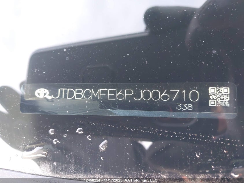 JTDBCMFE6PJ006710 2023 TOYOTA COROLLA photo no. 19