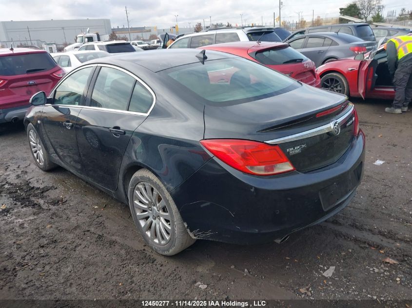 2011 Buick Regal Cxl Turbo Russelsheim VIN: W04GY5GV9B1068939 Lot: 12450277