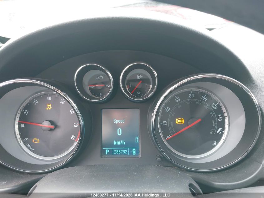 2011 Buick Regal Cxl Turbo Russelsheim VIN: W04GY5GV9B1068939 Lot: 12450277