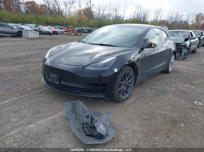 5YJ3E1EB5NF278822 2022 TESLA MODEL 3 photo no. 2