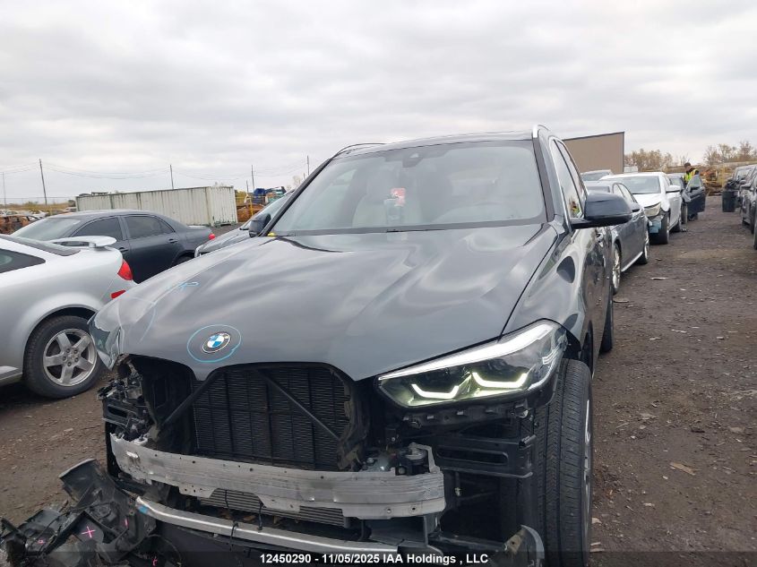 2022 BMW X5 xDrive40I VIN: 5UXCR6C09N9N41549 Lot: 12450290