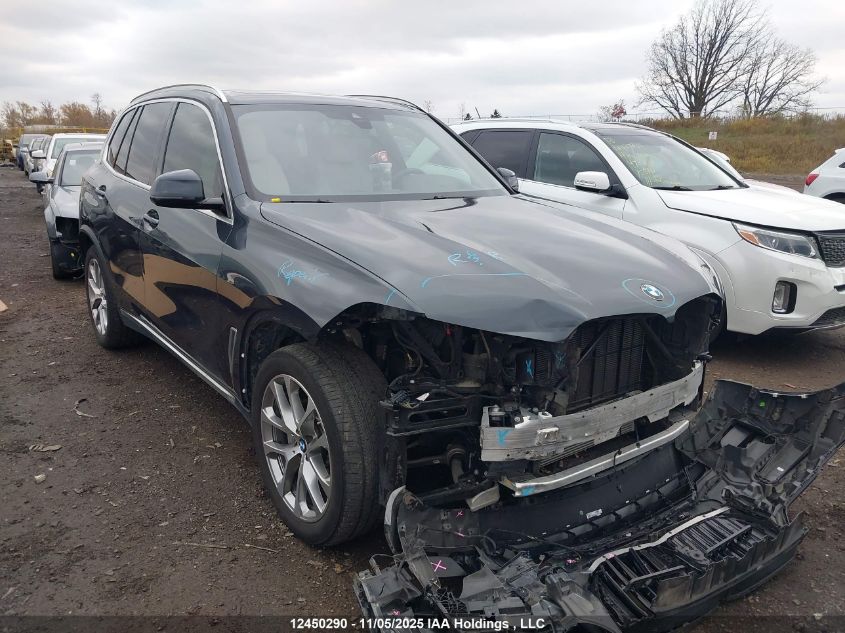2022 BMW X5 xDrive40I VIN: 5UXCR6C09N9N41549 Lot: 12450290