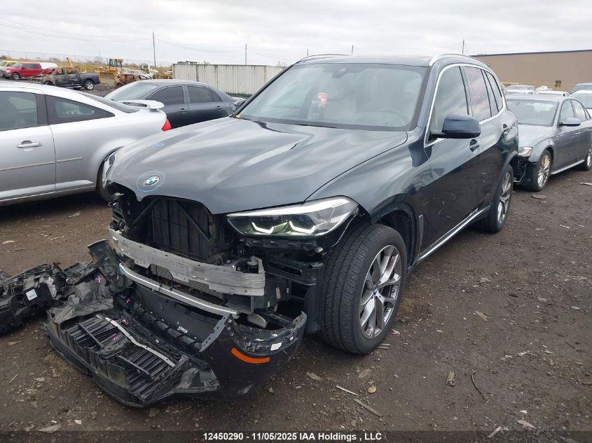 2022 BMW X5 xDrive40I VIN: 5UXCR6C09N9N41549 Lot: 12450290
