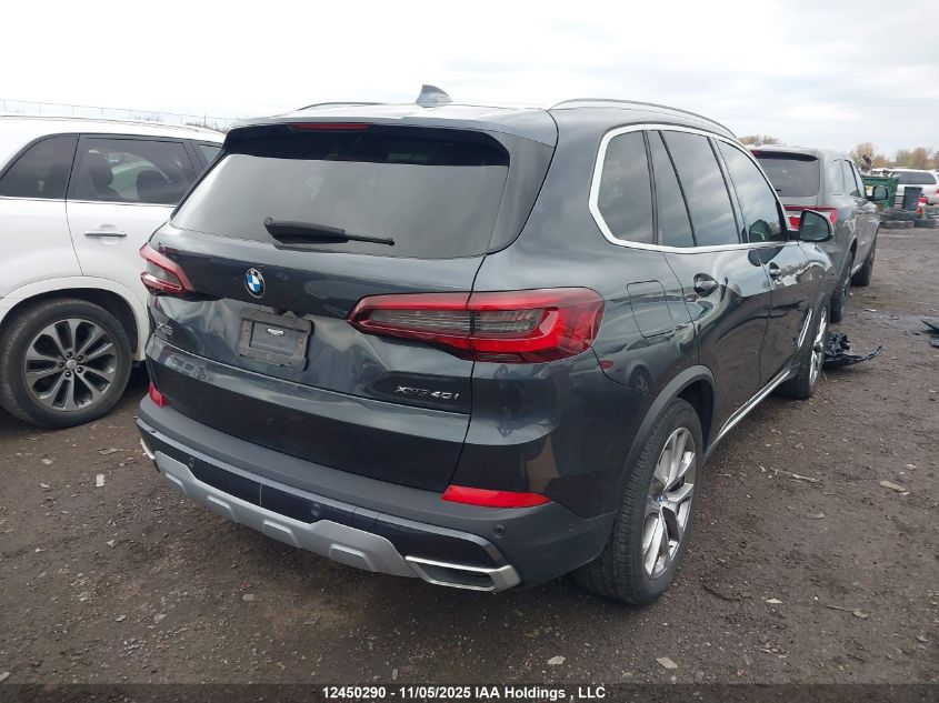 2022 BMW X5 xDrive40I VIN: 5UXCR6C09N9N41549 Lot: 12450290