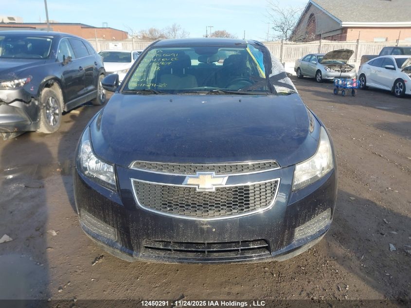 2014 Chevrolet Cruze Lt VIN: 1G1PC5SB2E7186908 Lot: 12450291