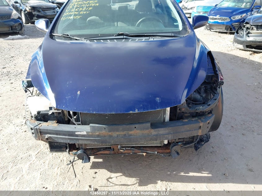 5NPDH4AEXDH283219 2013 HYUNDAI ELANTRA photo no. 6