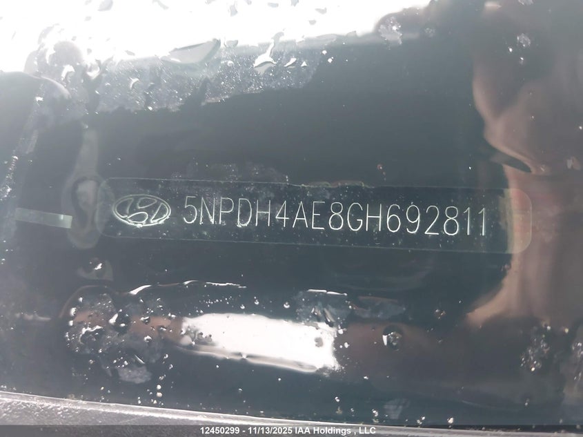 5NPDH4AE8GH692811 2016 HYUNDAI ELANTRA photo no. 19