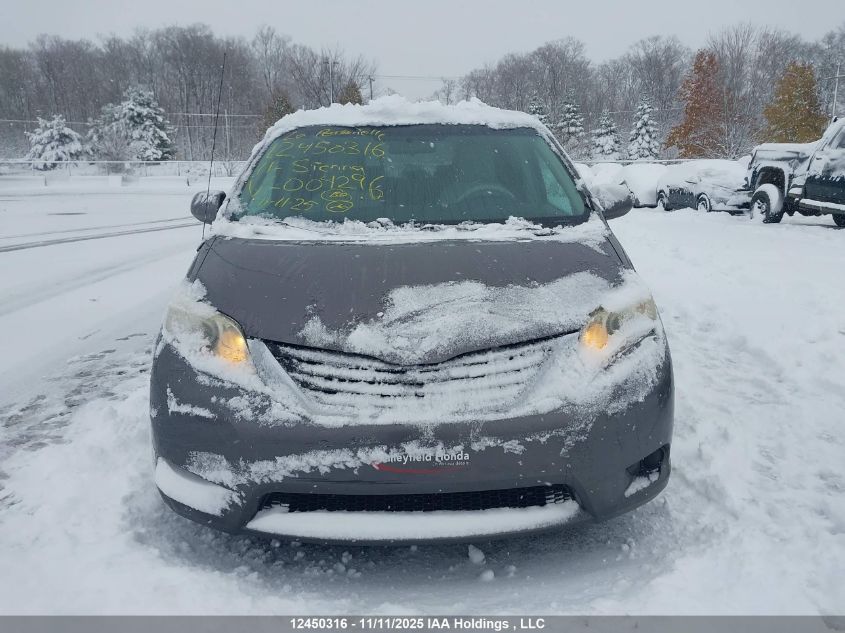 2011 Toyota Sienna Le VIN: 5TDKA3DC5BS004296 Lot: 12450316
