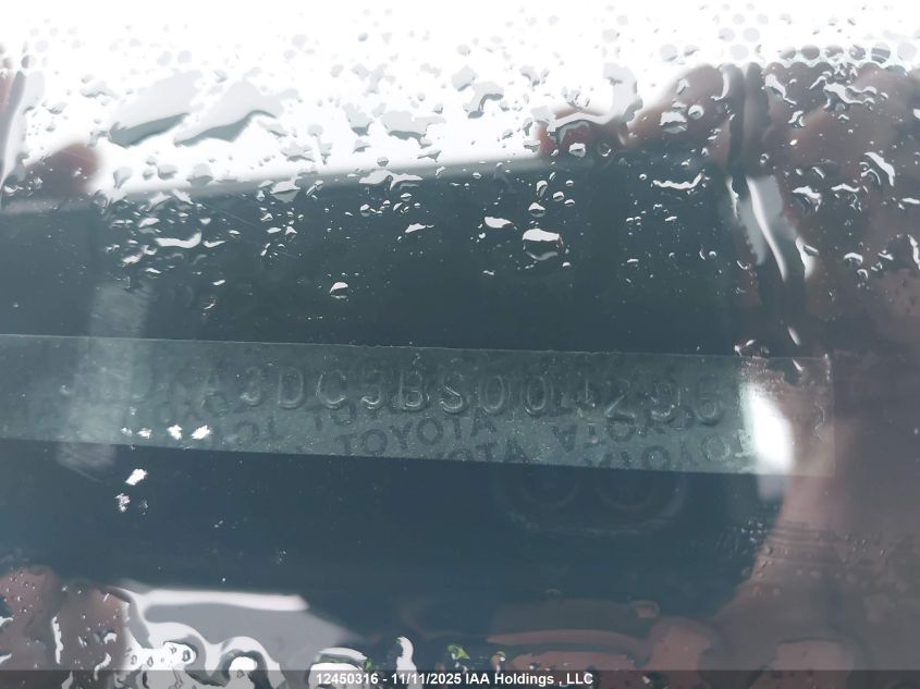 2011 Toyota Sienna Le VIN: 5TDKA3DC5BS004296 Lot: 12450316