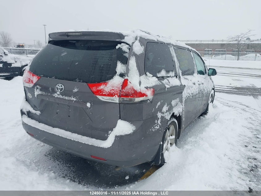 2011 Toyota Sienna Le VIN: 5TDKA3DC5BS004296 Lot: 12450316