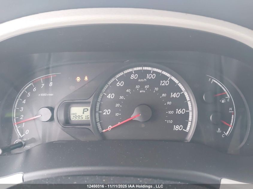 2011 Toyota Sienna Le VIN: 5TDKA3DC5BS004296 Lot: 12450316