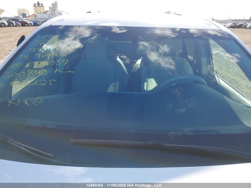 2014 Toyota Sienna Le 7 Passenger VIN: 5TDJK3DC3ES087059 Lot: 12450353