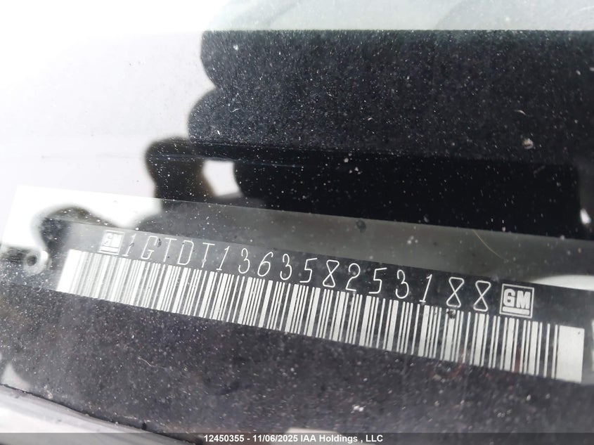 2005 GMC Canyon Sle VIN: 1GTDT136358253188 Lot: 12450355