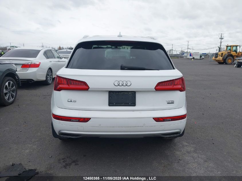 2018 Audi Q5 Premium Plus VIN: WA1BNAFY4J2118372 Lot: 12450385