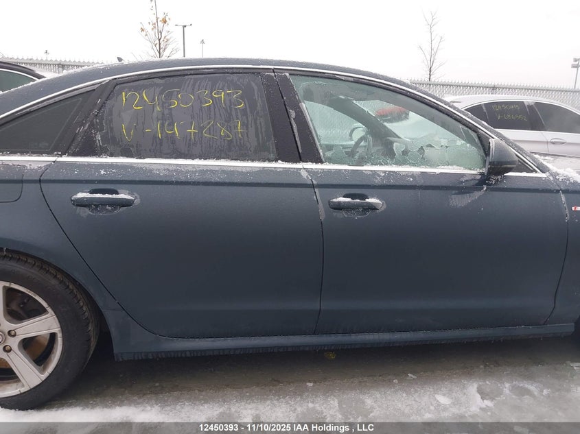 2012 Audi A6 Prestige VIN: WAUJGCFC1CN147287 Lot: 12450393