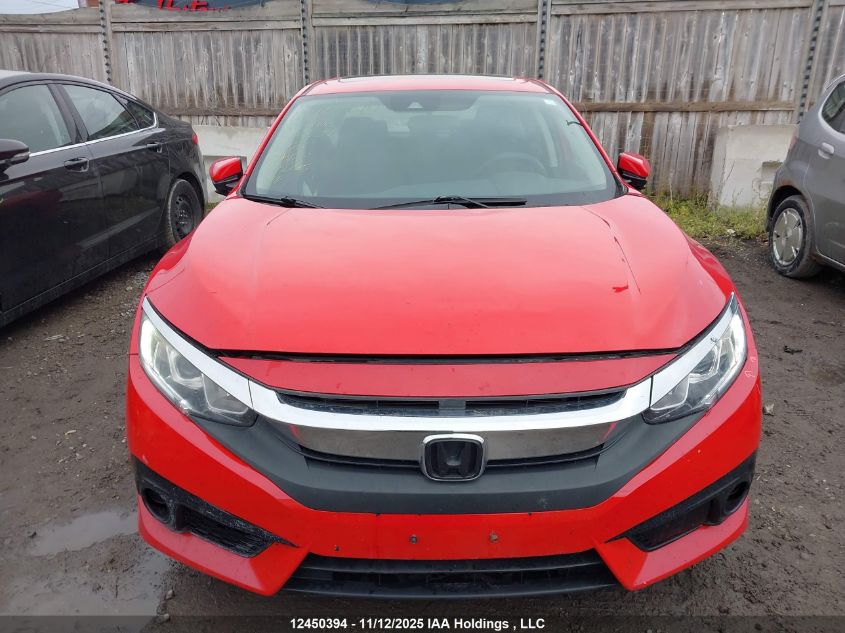 2017 Honda Civic Ex 4Dr VIN: 2HGFC2F84HH035319 Lot: 12450394