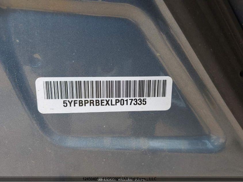 5YFBPRBEXLP017335 2020 TOYOTA COROLLA photo no. 10