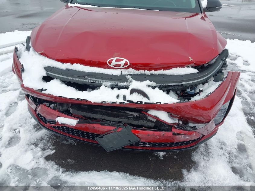 2025 Hyundai Kona VIN: KM8HE3A6XSU019011 Lot: 12450406