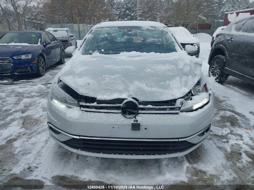 2019 Volkswagen Golf Sportwagen VIN: 3VW117AU9KM515426 Lot: 12450428