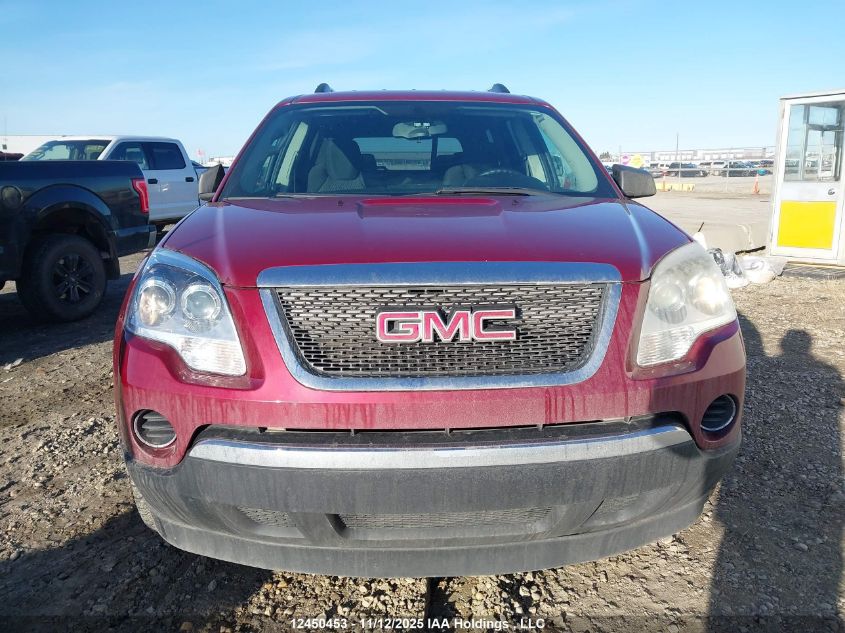2010 GMC Acadia Sle VIN: 1GKLRKED9AJ144737 Lot: 12450453