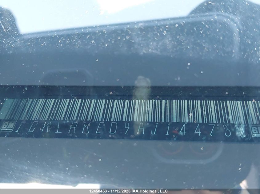 2010 GMC Acadia Sle VIN: 1GKLRKED9AJ144737 Lot: 12450453