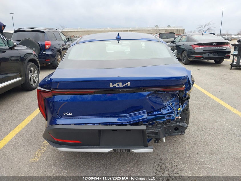 2025 Kia K4 Ex/Ex+ VIN: 3KPFU4DE6SE185015 Lot: 12450454
