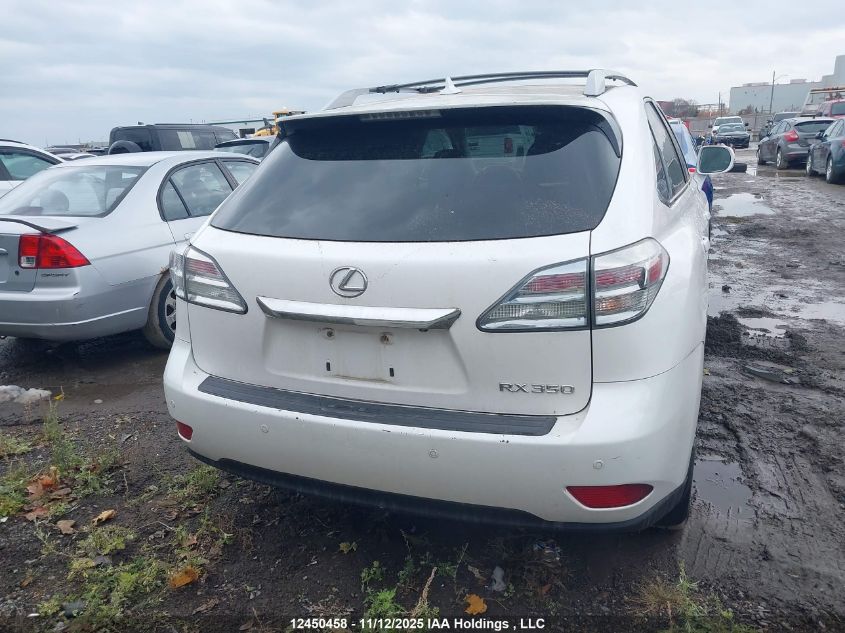 2011 Lexus Rx 350 VIN: 2T2BK1BA4BC082253 Lot: 12450458